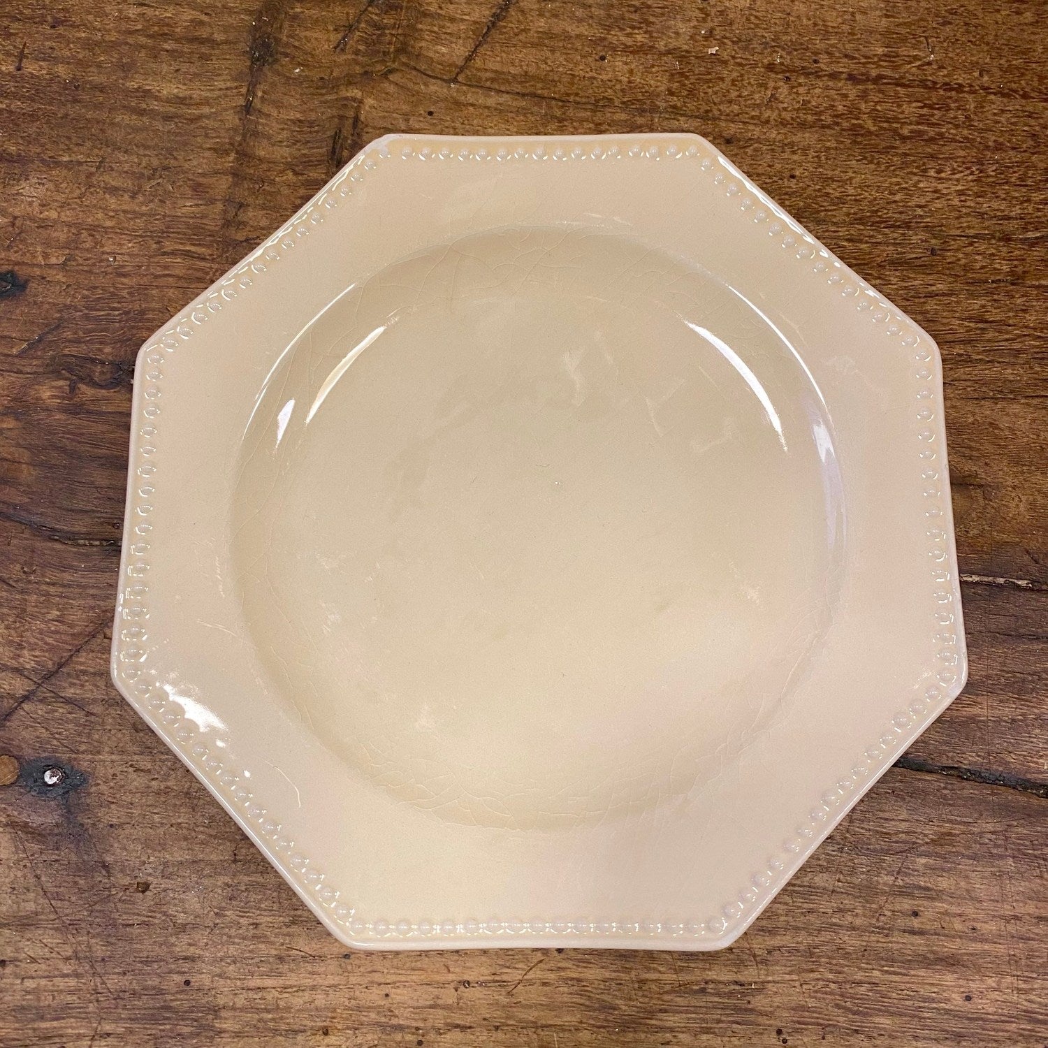 Pattern: French Vintage Octagonal Plate – Curiosité Göteborg | Fransk vintageinredning från Curiosité