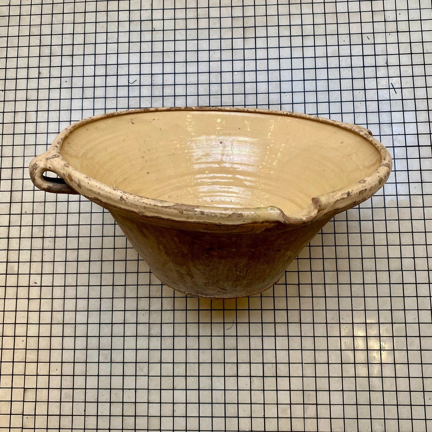 Grand Provençal Tian Bowl – French Antique Pottery