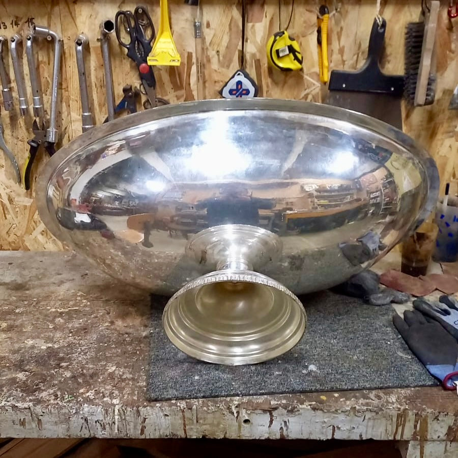 Pattern: Large French Champagne Vasque – Curiosité Göteborg | Fransk vintageinredning från Curiosité