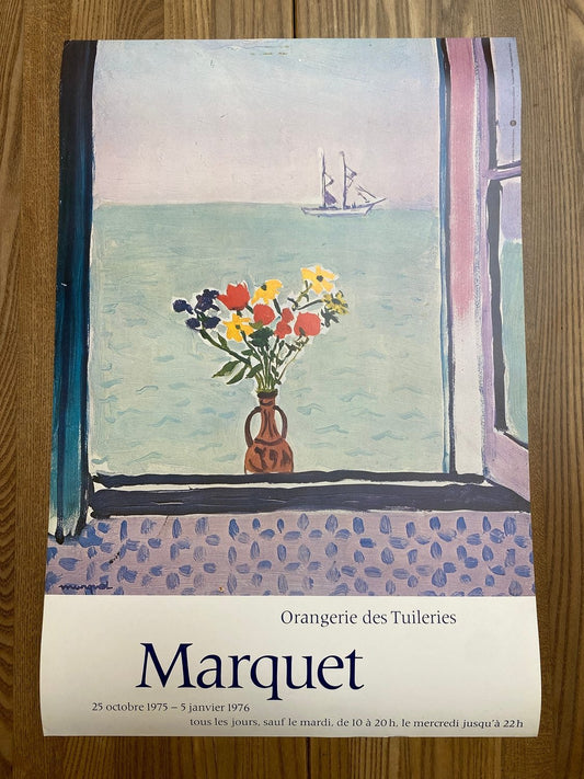 Pattern: Marquet poster 1975, Orangerie des Tuileries – Curiosité Göteborg | Fransk vintageinredning från Curiosité