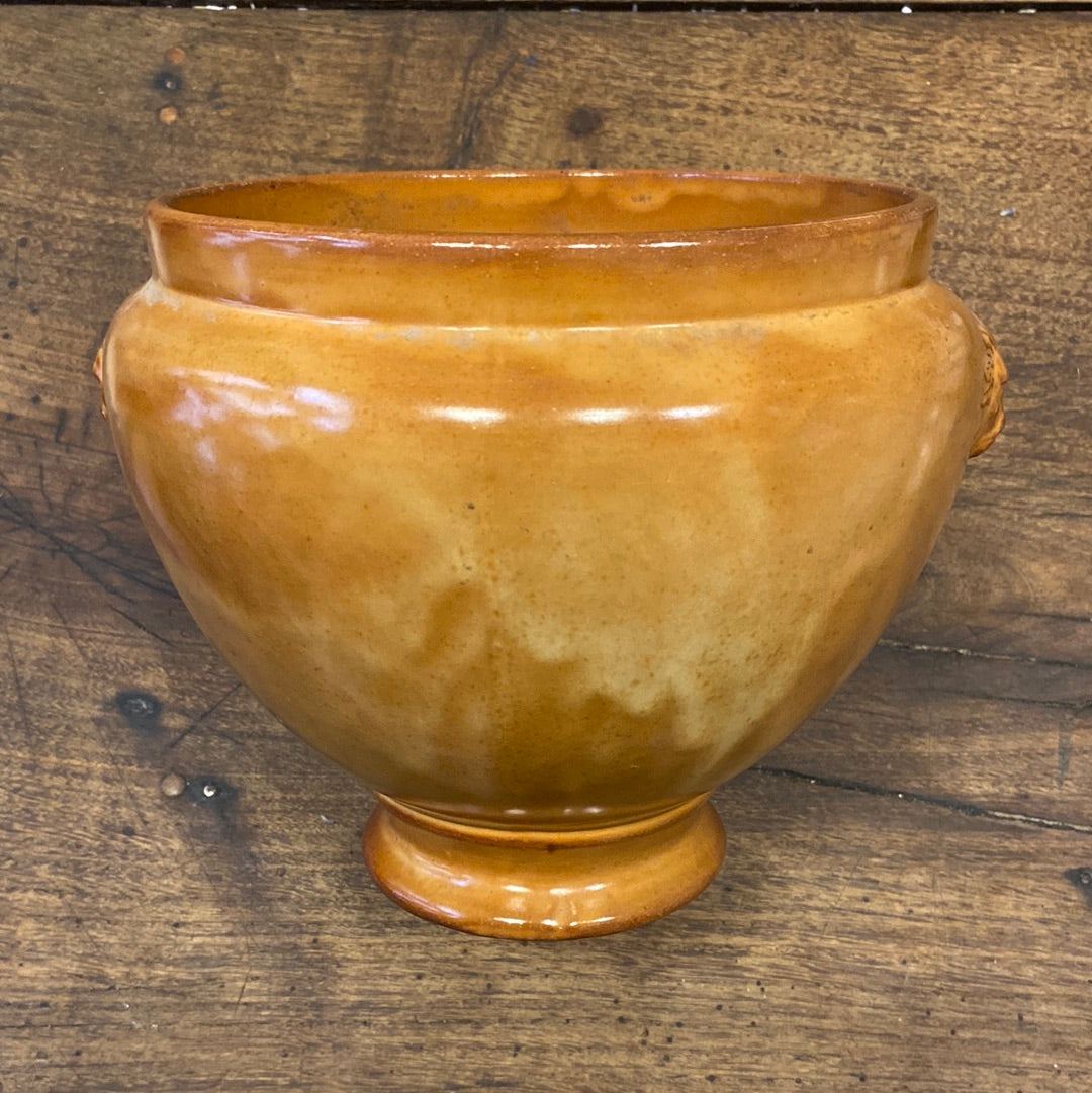 Onion soup serving bowl