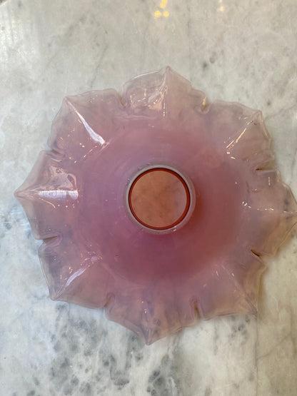 Pattern: Pink Opaline Lampshade – Curiosité Göteborg | Fransk vintageinredning från Curiosité