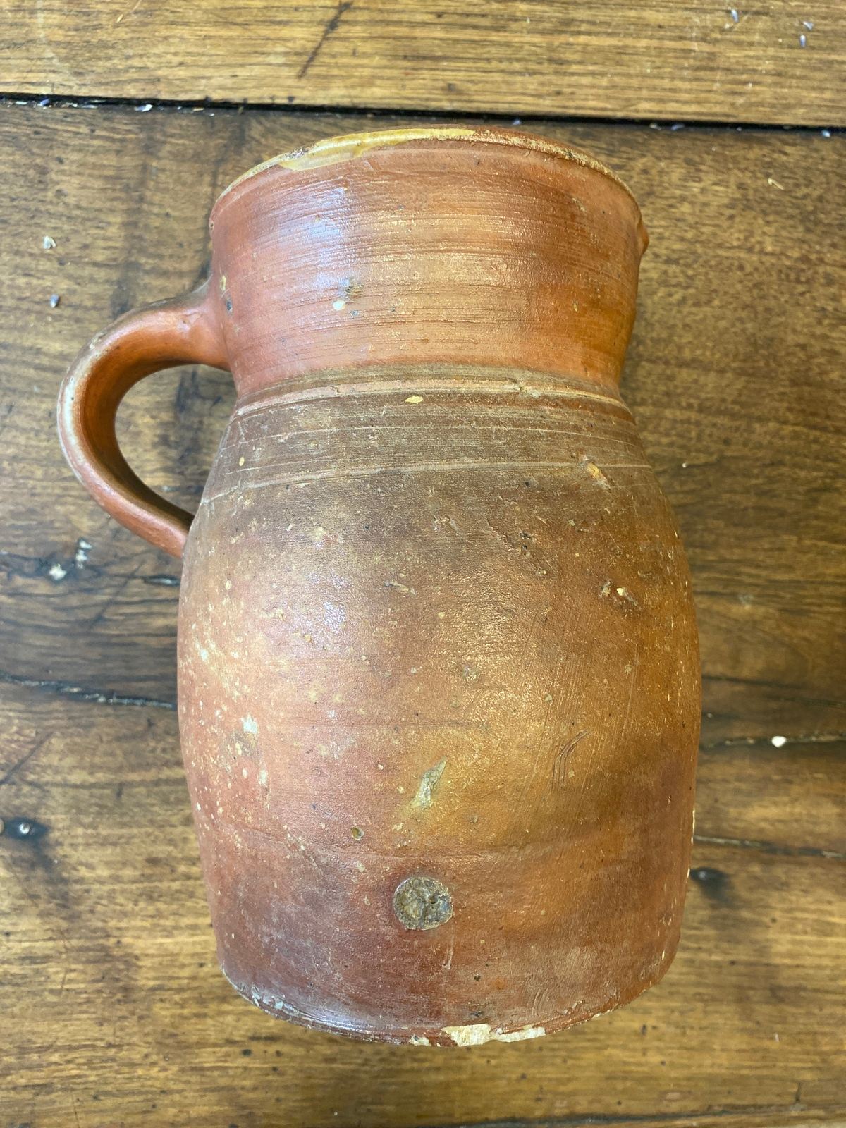 Terracotta jug