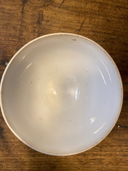 Pattern: Vintage Café au Lait Bowl – Blue Sponge Pattern – Curiosité Göteborg | Fransk vintageinredning från Curiosité