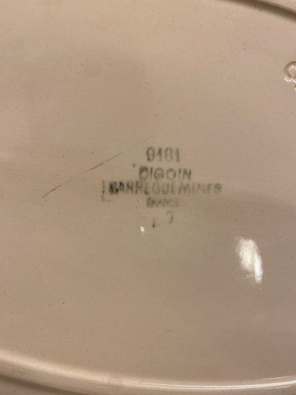 Pattern: Rose Serving Plate - Digoin – Curiosité Göteborg | Fransk vintageinredning från Curiosité