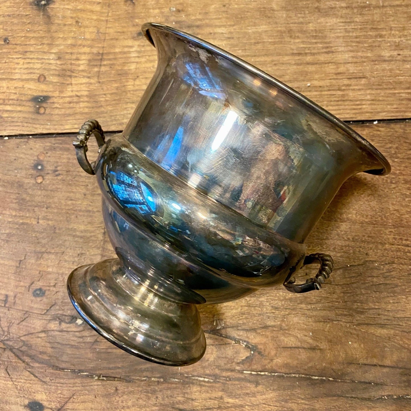 Pattern: Vintage English Silver-Plated Cooler – Curiosité Göteborg | Fransk vintageinredning från Curiosité