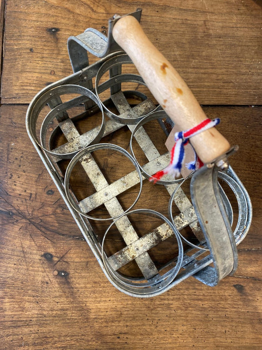 Pattern: Bottle carrier – Curiosité Göteborg | Fransk vintageinredning från Curiosité