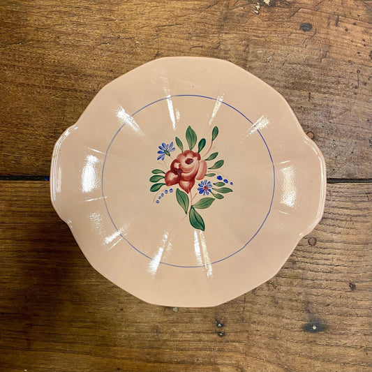 Pattern: Vintage French Cake Plate – Digoin Sarreguemines – Curiosité Göteborg | Fransk vintageinredning från Curiosité