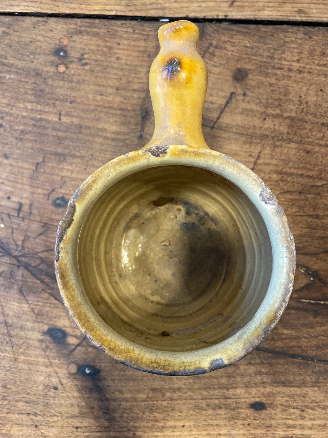 Pattern: Vintage French Confit Pot with Side Handle – Curiosité Göteborg | Fransk vintageinredning från Curiosité