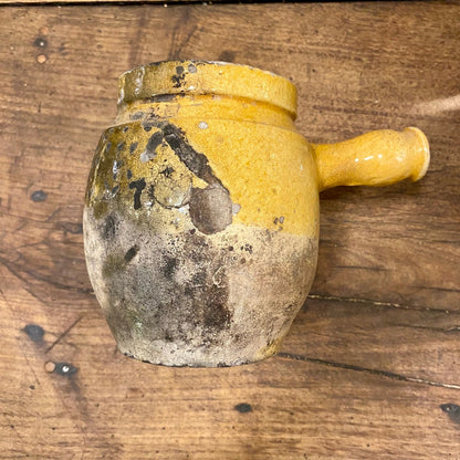 Pattern: Vintage French Confit Pot with Side Handle – Curiosité Göteborg | Fransk vintageinredning från Curiosité