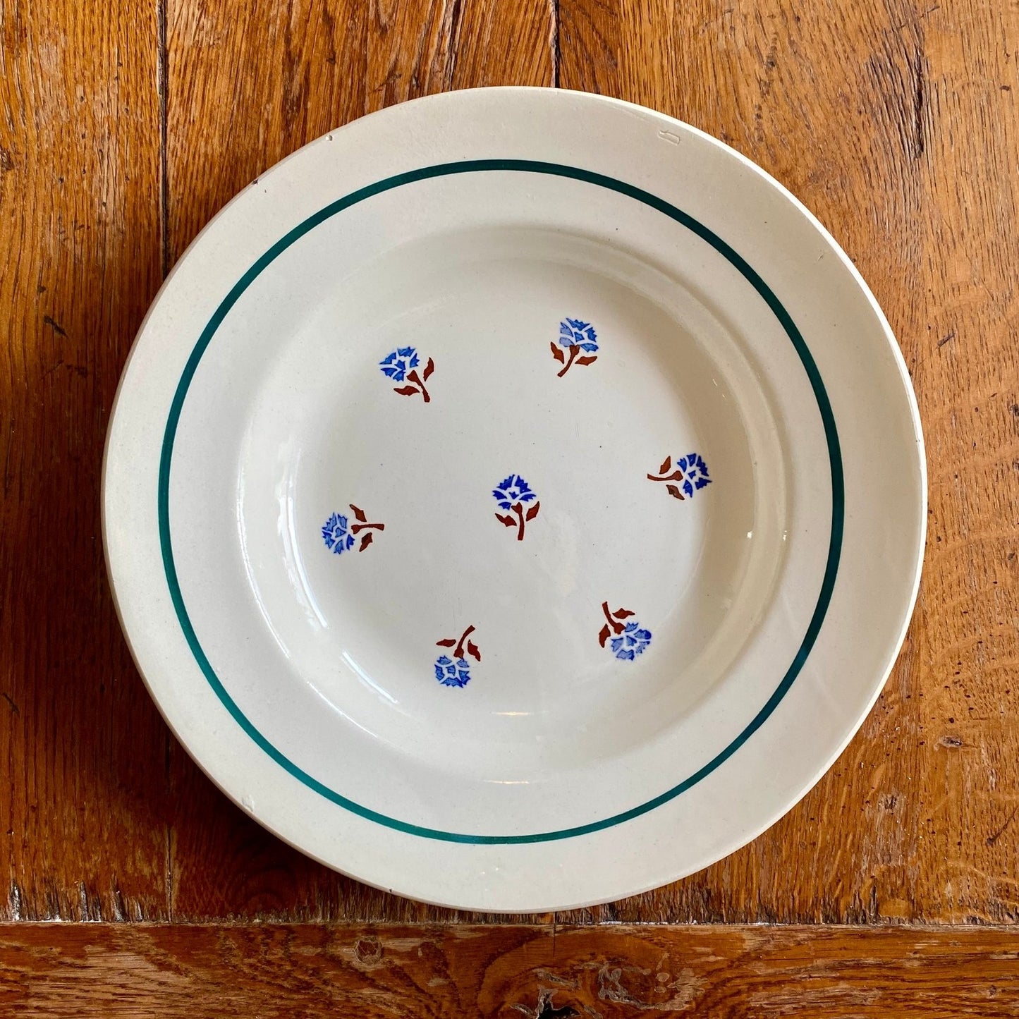 Pattern: Vintage French Deep Plate – Hélène – Curiosité Göteborg | Fransk vintageinredning från Curiosité