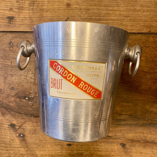 Pattern: Vintage French G.H. Mumm Champagne Bucket – Curiosité Göteborg | Fransk vintageinredning från Curiosité
