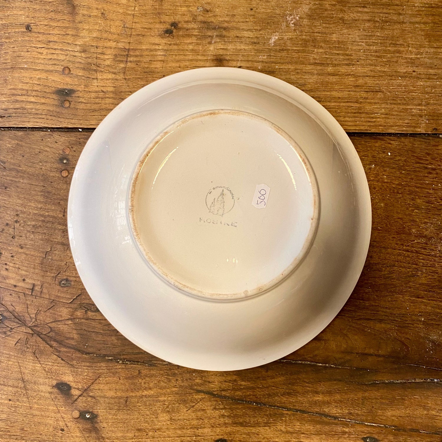 Pattern: Vintage French L’Amandinoise Serving Bowl – Curiosité Göteborg | Fransk vintageinredning från Curiosité