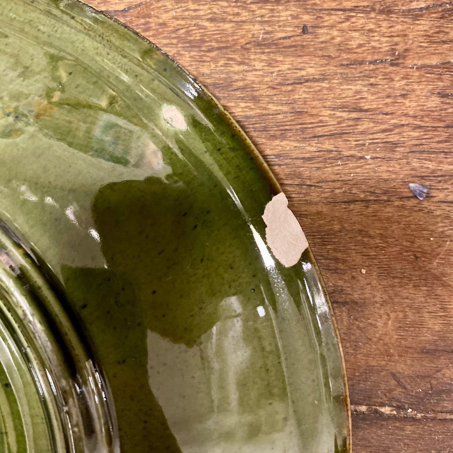 Pattern: Vintage French Oyster Plate – Longchamp Terre de Fer – Curiosité Göteborg | Fransk vintageinredning från Curiosité