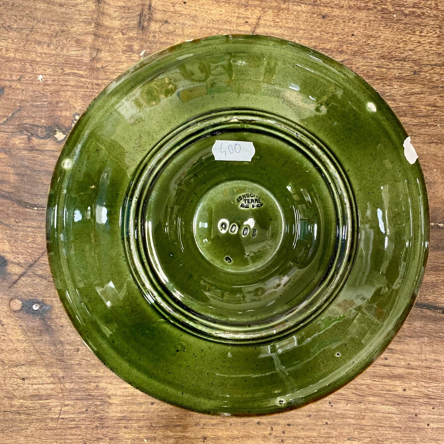Pattern: Vintage French Oyster Plate – Longchamp Terre de Fer – Curiosité Göteborg | Fransk vintageinredning från Curiosité