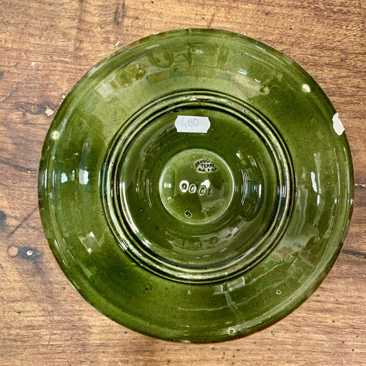 Pattern: Vintage French Oyster Plate – Longchamp Terre de Fer – Curiosité Göteborg | Fransk vintageinredning från Curiosité