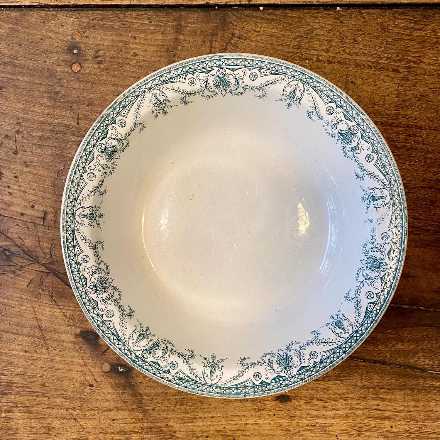 Pattern: Vintage French St Amand “Orville” Serving Bowl – Curiosité Göteborg | Fransk vintageinredning från Curiosité