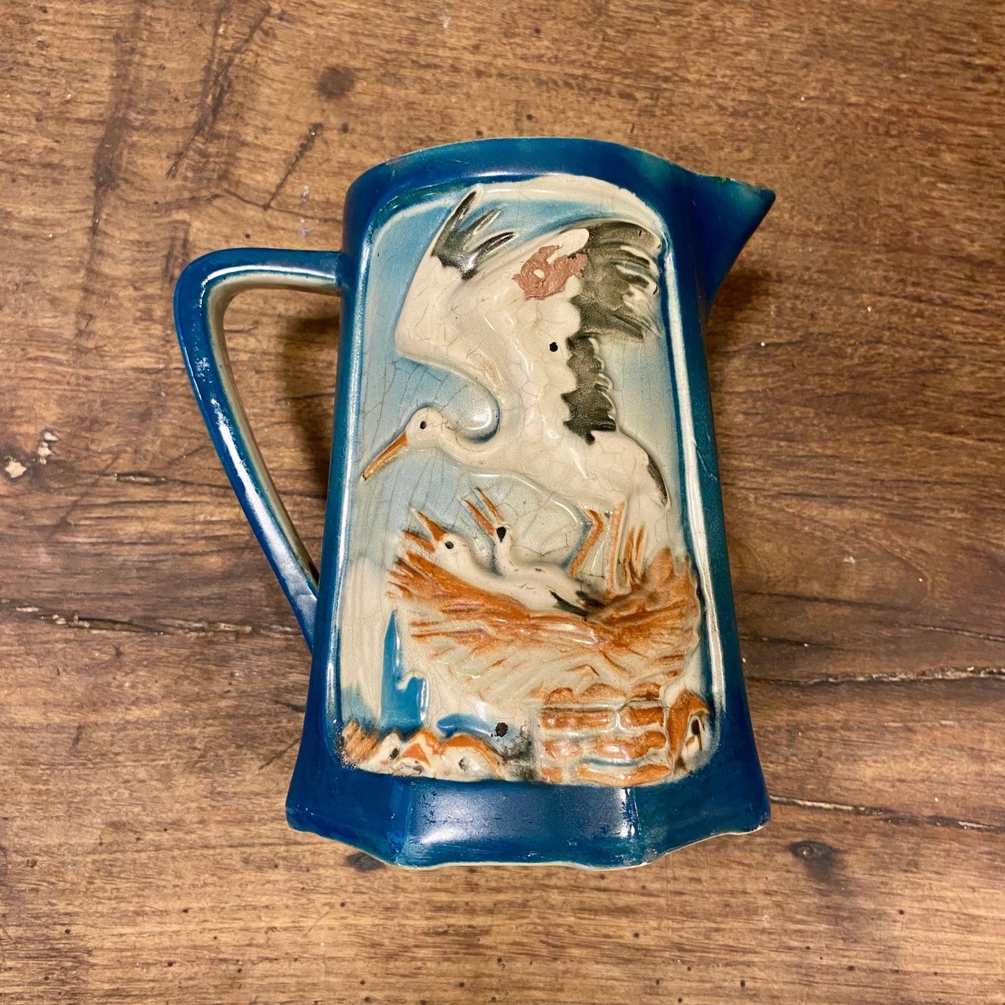 Pattern: Vintage French Stork Jug – St. Clément – Curiosité Göteborg | Fransk vintageinredning från Curiosité