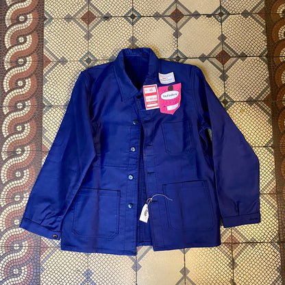 Pattern: Vintage French Work Jacket “Bleu de Travail” – Lafodex, Villefranche – Curiosité Göteborg | Fransk vintageinredning från Curiosité