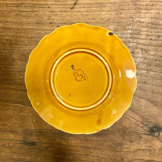 Pattern: Vintage Fruit Plate - Sarreguemines – Curiosité Göteborg | Fransk vintageinredning från Curiosité