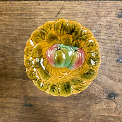 Pattern: Vintage Fruit Plate - Sarreguemines – Curiosité Göteborg | Fransk vintageinredning från Curiosité