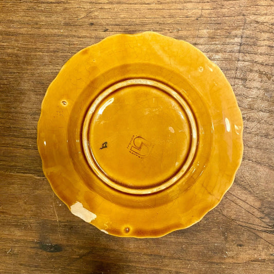 Pattern: Vintage Fruit Plate - Sarreguemines – Curiosité Göteborg | Fransk vintageinredning från Curiosité