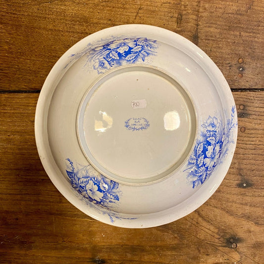 Pattern: Vintage KG Luneville Blue Floral Bowl – Curiosité Göteborg | Fransk vintageinredning från Curiosité