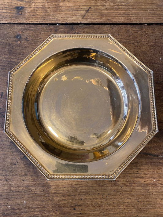 Pattern: Golden Lacroix Maillières Dish – Curiosité Göteborg | Fransk vintageinredning från Curiosité