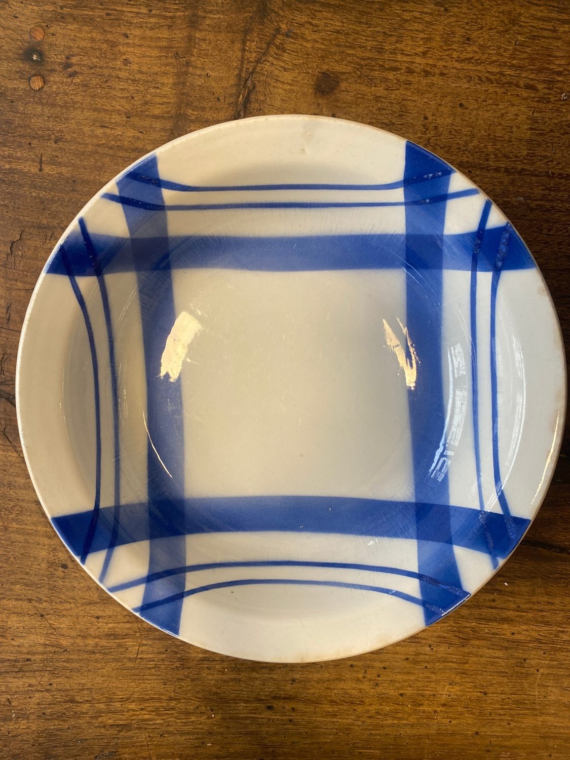 Pattern: Vintage Moulin des Loups Serving Bowl – Curiosité Göteborg | Fransk vintageinredning från Curiosité