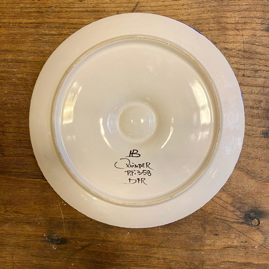 Pattern: Vintage Oyster Plate - Quimper – Curiosité Göteborg | Fransk vintageinredning från Curiosité