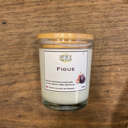 Pattern: Figue Scented Candle from Menton – Curiosité Göteborg | Fransk vintageinredning från Curiosité